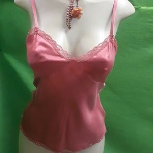 Rose colored camisole